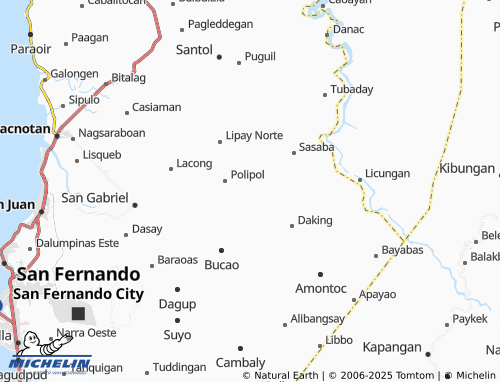 MICHELIN Balbalayang map - ViaMichelin