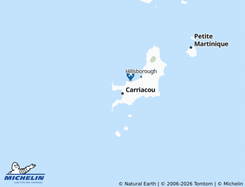 Carte MICHELIN Carriacou - ViaMichelin