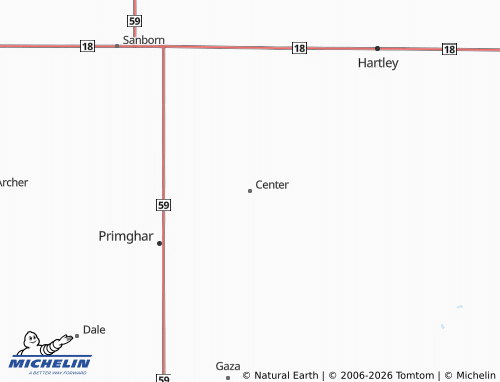 Mappa MICHELIN Center - ViaMichelin