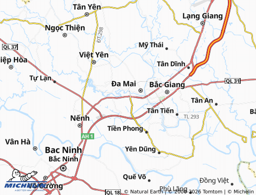 Mappa MICHELIN Tân Mỹ - ViaMichelin