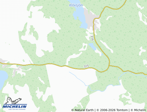MICHELIN Sångbäcken map - ViaMichelin