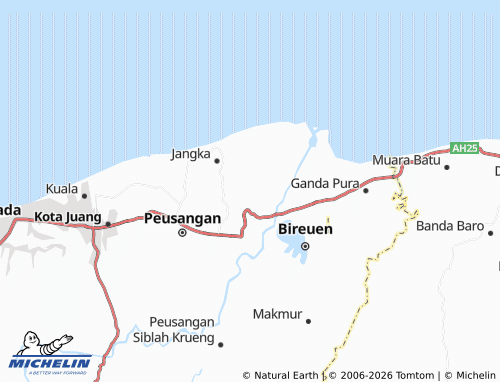 Mappa MICHELIN Tanjong Nie - ViaMichelin