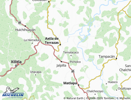 Mapa MICHELIN Aguacatitla - ViaMichelin