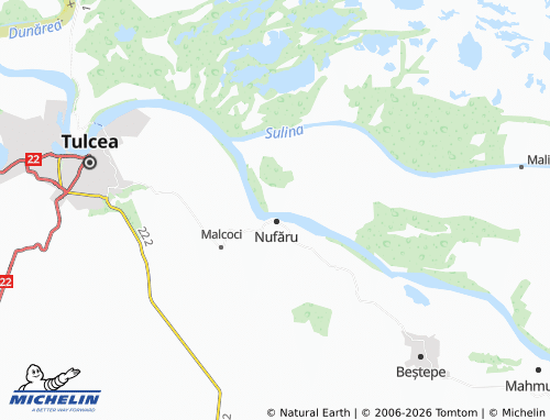Mappa MICHELIN Ilganii De Jos - ViaMichelin