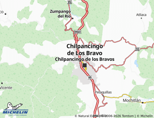 Mappa MICHELIN Azteca - ViaMichelin