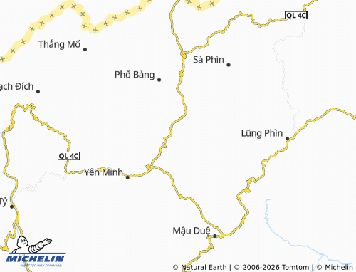 Mappa MICHELIN Vần Chải - ViaMichelin