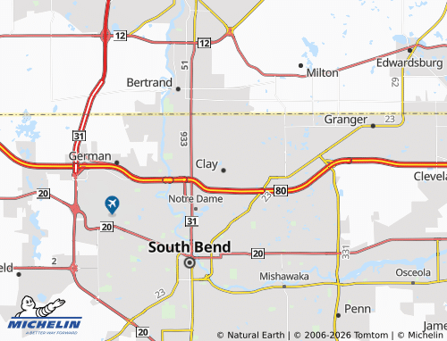 Mappa MICHELIN Clay - ViaMichelin