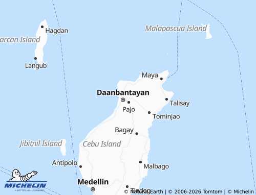 MICHELIN Lanao map - ViaMichelin