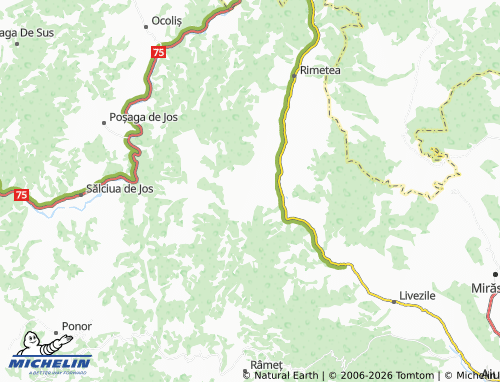 Mapa MICHELIN Izvoarele - ViaMichelin