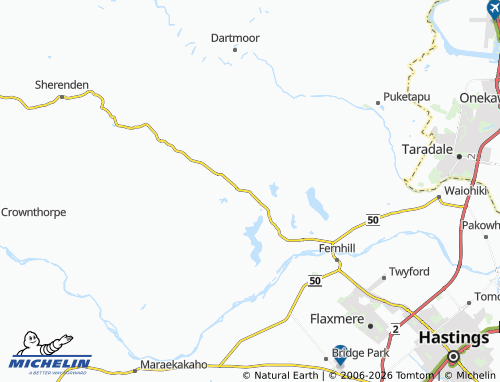 Mapa MICHELIN Pukehamoamoa - ViaMichelin