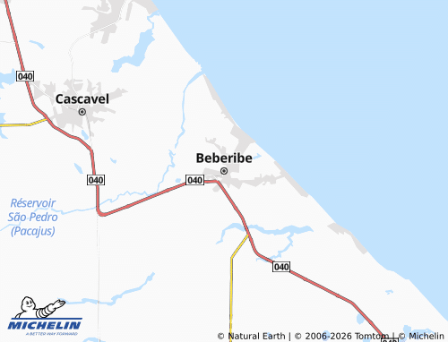 Mapa MICHELIN Beberibe - ViaMichelin