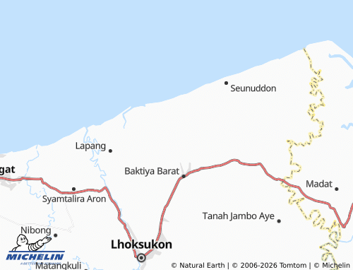 Mapa MICHELIN Matang Paya - ViaMichelin