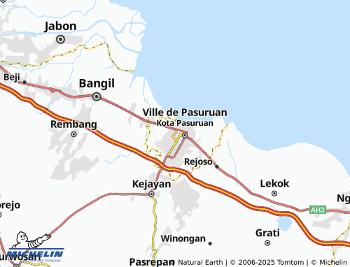 MICHELIN Karanganyar map - ViaMichelin