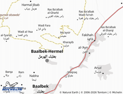 Mapa MICHELIN Kharayib - ViaMichelin
