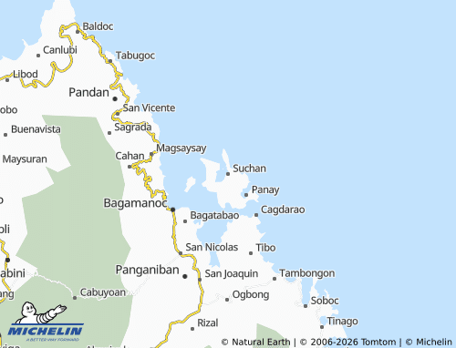 MICHELIN Suchan map - ViaMichelin