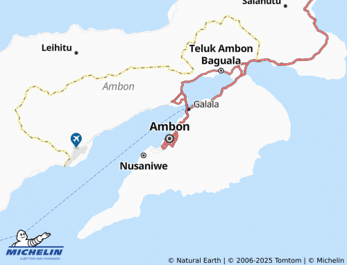 MICHELIN Rijali map - ViaMichelin