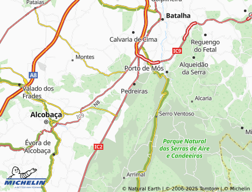 Mapa MICHELIN Casal Boieiro - ViaMichelin