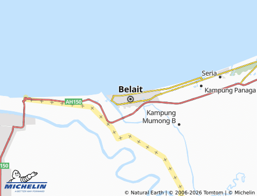 Mappa MICHELIN Kampung Pandan A - ViaMichelin