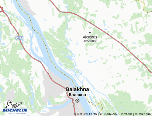 MICHELIN-Landkarte Cheredkovo - ViaMichelin