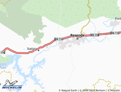 Mappa MICHELIN Mirante da Serra - ViaMichelin
