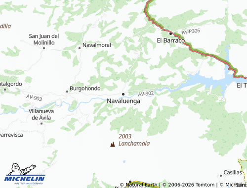 MICHELIN Navaluenga map - ViaMichelin