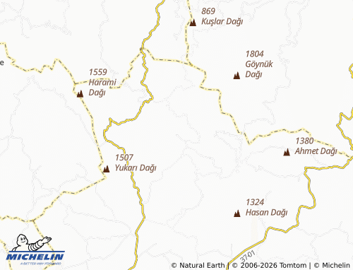 Mappa MICHELIN Kadıoğlu - ViaMichelin