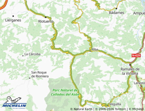 MICHELIN-Landkarte Arredondo - ViaMichelin