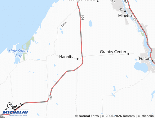 Mappa MICHELIN Hannibal - ViaMichelin