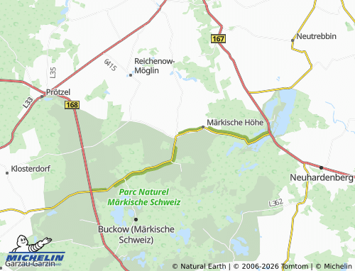 MICHELIN Reichenberg map - ViaMichelin