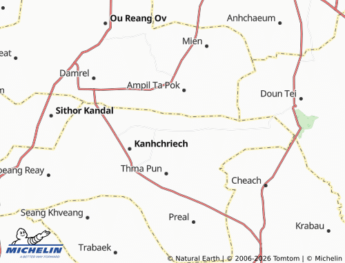 Mapa MICHELIN Kouk Kong Lech - ViaMichelin