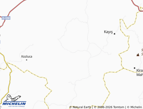 MICHELIN Yeşildağ map - ViaMichelin