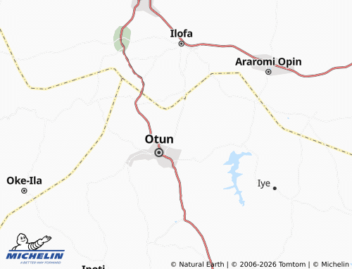 Mappa MICHELIN Ae Ekiti - ViaMichelin