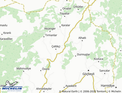 Mapa MICHELIN Dereköy - ViaMichelin