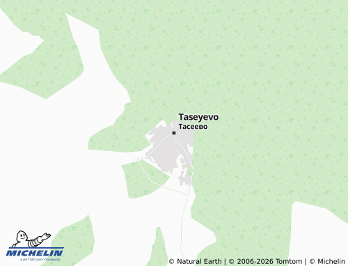 MICHELIN-Landkarte Taseyevo - ViaMichelin