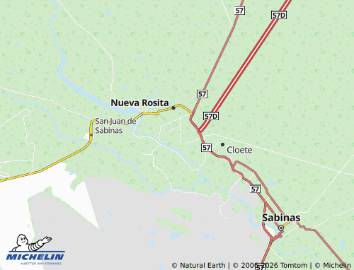 Mapa MICHELIN Lomas de Chapultepec - ViaMichelin