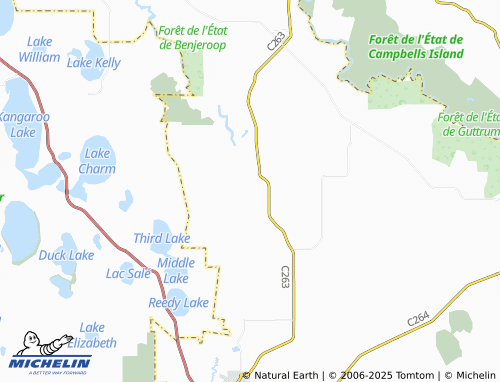 MICHELIN Capels Crossing map - ViaMichelin