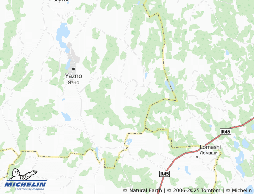Mapa MICHELIN Kazinka - ViaMichelin
