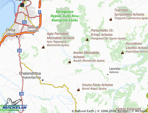 Carte MICHELIN Moira - ViaMichelin