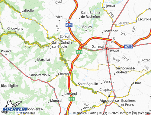Carte MICHELIN Peyrolles - ViaMichelin