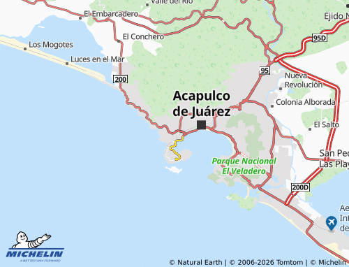 Mapa MICHELIN Del Hueso - ViaMichelin