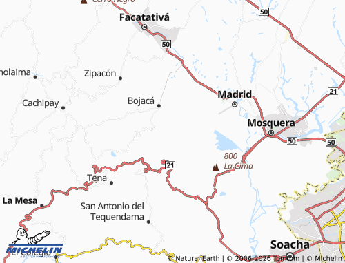 Mappa MICHELIN Cubia - ViaMichelin