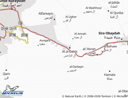 Carte MICHELIN Al Dalhum - ViaMichelin