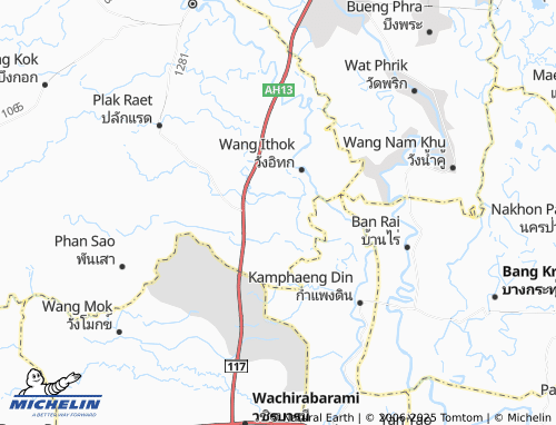 MICHELIN Bo Thong map - ViaMichelin