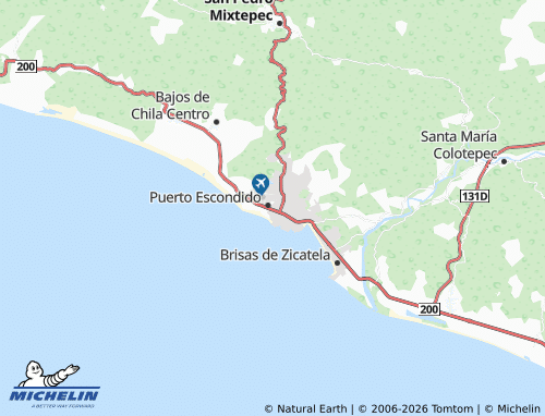 Mappa MICHELIN Privada las Palmas - ViaMichelin