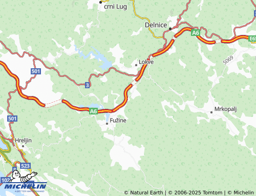 MICHELIN Belo Selo map - ViaMichelin