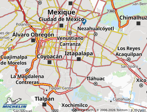 Kaart MICHELIN Granjas San Antonio - ViaMichelin