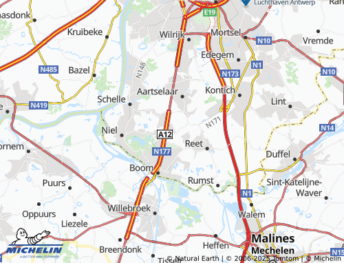 MICHELIN Lindenbos map - ViaMichelin