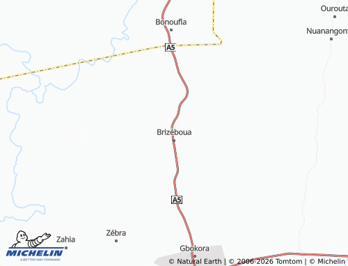 MICHELIN-Landkarte Madogé - ViaMichelin