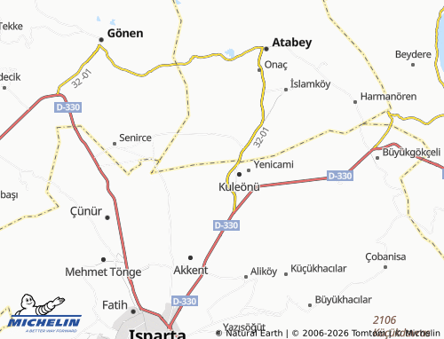 Mapa MICHELIN Kemal - ViaMichelin