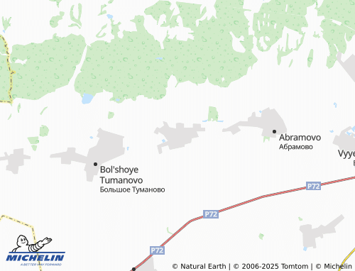 MICHELIN Vodovatovo map - ViaMichelin